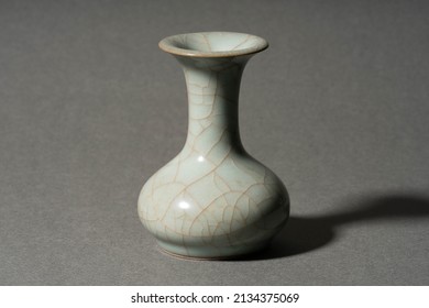 Celadon Vase. Celadon Bottle.
Song Dynasty In China.