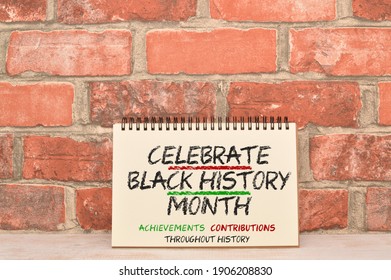 Celebrate Black History Month Achievements Sign 