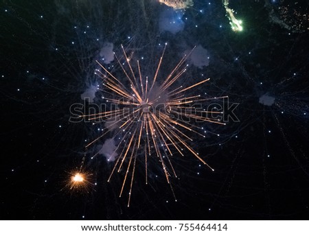 Similar – Foto Bild Feuerwerk Kirmes Feier