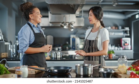 Celebrity Tv Cooking Show Kitchen Asian Stock Photo 2141025487 ...