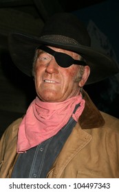 Celebrity Wax Model John Wayne  at the Grand Opening of Madame Tussauds Wax Museum Hollywood. Madame Tussauds Wax Museum Hollywood, Hollywood, CA. 07-21-09