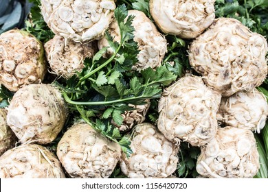 Celeriac At The Markets