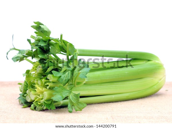 depart Humanistic slave Celery On Table Isolated On White Stock Photo 144200791 | Shutterstock