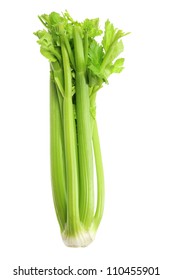 Celery on White Background - Shutterstock ID 110455901