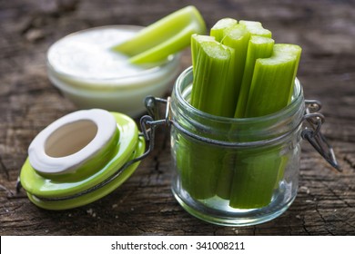 Celery Sticks With Dip
