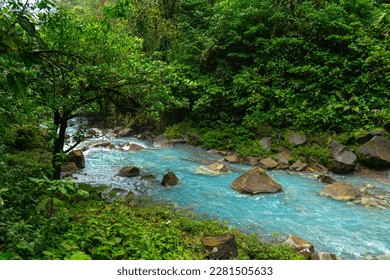 Río Celeste Costa Rica Bosque