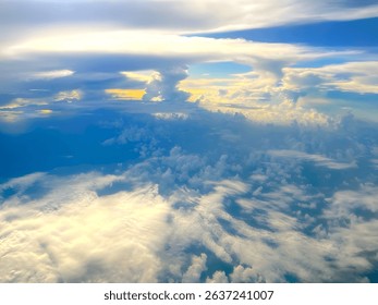 Celestial Majesty: Epic Cloudscape Above the World