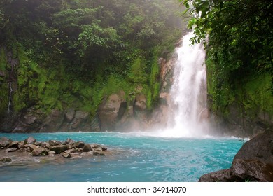 Waterfall Hidden Tropical Jungle Stock Photo 460505092 | Shutterstock