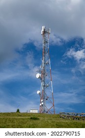 Cell Phone Signal Base Station In Petrosani, Hunedoara, Romania  