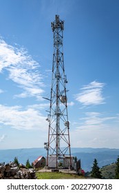 Cell Phone Signal Base Station In Petrosani, Hunedoara, Romania  