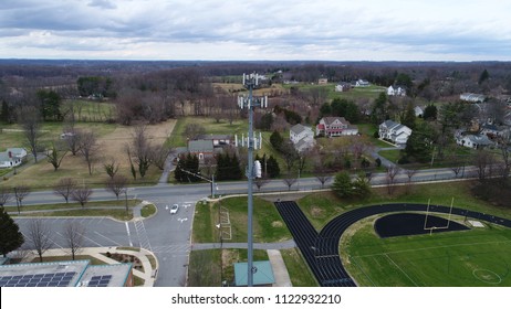 Cell Tower Photo With Drone