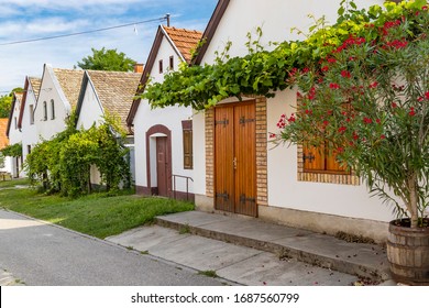 Cellar Lane In Hajos, Kalocsa County, Southern Great Plain Region, Hungary