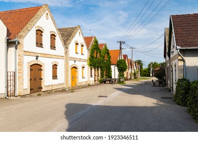 Cellar Lane In Hajos, Kalocsa County, Southern Great Plain Region, Hungary