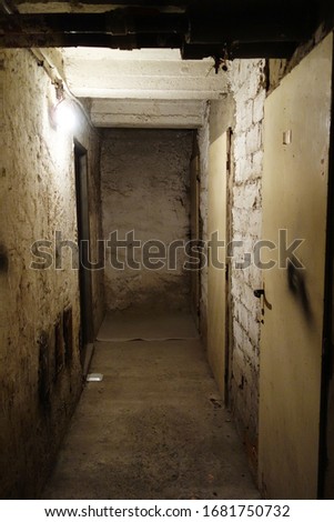 Similar – Bunker Ruin Tunnel