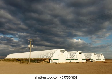 Cellars For  Winter Storage Of Idaho Potatoes.