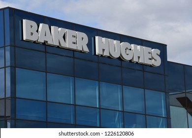 Celle, Lower Saxony / Germany - August 5, 2018: View of Baker Hughes in Celle, Germany - Baker Hughes is a GE company and the largest oil field services company