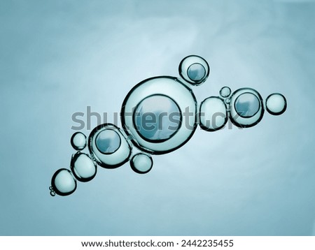 Cells division process, Cell divides into two cells