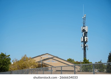 Cellular tower, 5G, multiple installments, located in the United States.