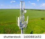 Cellular tower. Equipment for relaying cellular and mobile signal.
