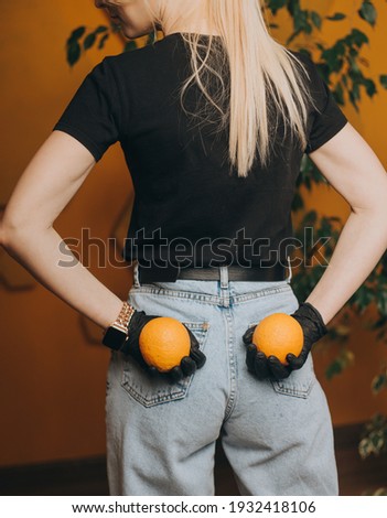 Cellulite, skin like orange peel, oranges on your ass