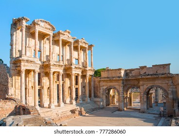 Celsus Library In Ephesus