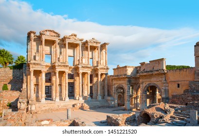 Celsus Library In Ephesus - Aydin,Turkey