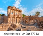 Celsus Library in Ephesus - Selcuk, Turkey