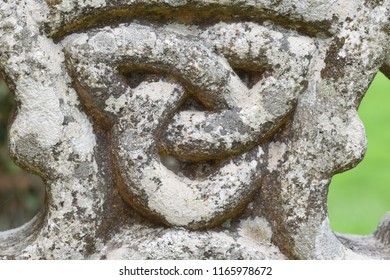 Celtic Knot Work In Stone