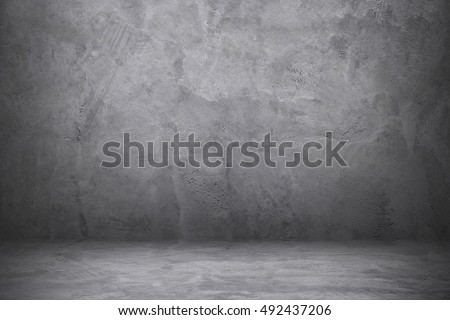 it is cement and concrete wall and floor with shadow.