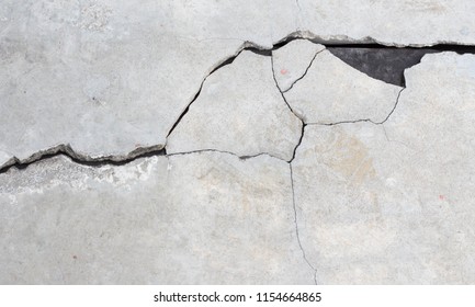 Cement Crack Wall Texture Background. 