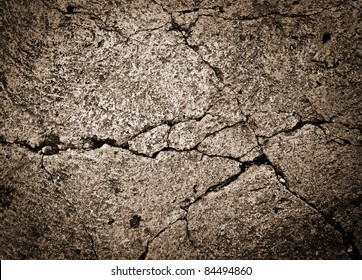 cement cracked background