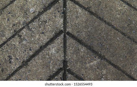 Cement ground with line pattern for background
