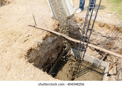 Cement for home building  - Shutterstock ID 404348206