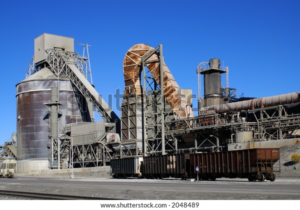 Cement Manufacturing Plant Stock Photo (Edit Now) 2048489