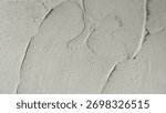 Cement Plaster texture wall Background, Rough Concrete mortar mix sand wet material raw building house site polished decorative well gray free space design for text pattern