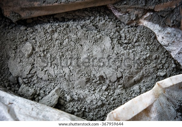 cement powder in bag before mix to concrete\
texture background