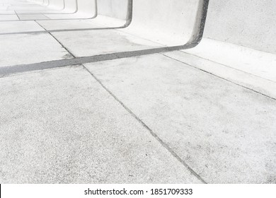 Cement surface texture of congrete floor And the walls. copy space for text.
