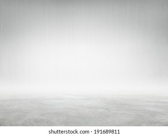 Cement Wall and Floor for Copy Space - Shutterstock ID 191689811