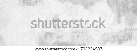 Cement wall floor High Resolution White and gray Panorama full frame Abstract texture background.