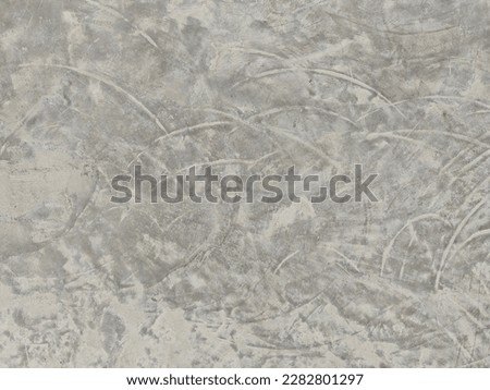 Cement wall plaster, spread on concrete polished textured background abstract grey color material smooth surface, beautiful texture glossy, Loft backdrop, build Construction,decoration floor Architect