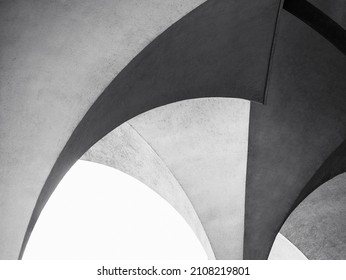 Zement-Wand-strukturierter Hintergrund Shade-Schatten-Beleuchtung Architekturdetails