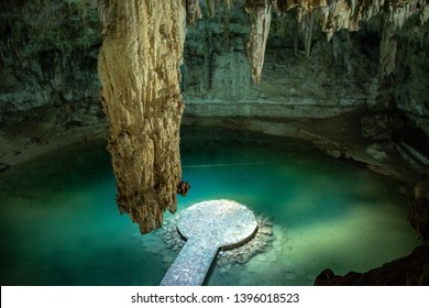 Cenote Suytun, Valladolid Yucatan Mexico