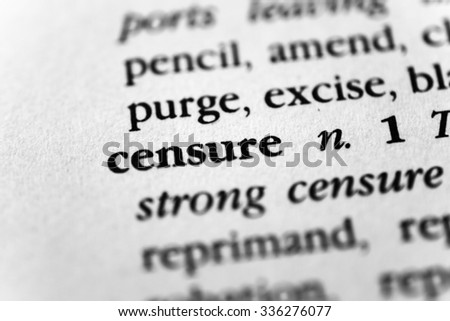 Censure