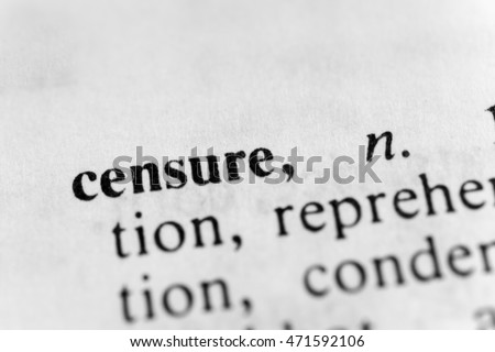 Censure