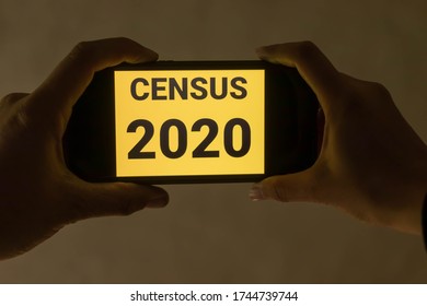 CENSUS 2020 On Smartphone. Digital Side Of US Presidental Elections