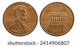 The cent, the United States of America one-cent coin, often called the "penny", is a unit of currency equaling one one-hundredth of a United States of America dollar. 1996