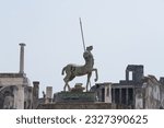 Centaur statue, The ancient ciy of Pompeii