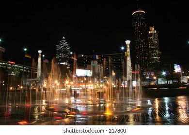 Centennial Olympic Park In Atlanta