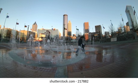 Centennial Olympic Park In Atlanta