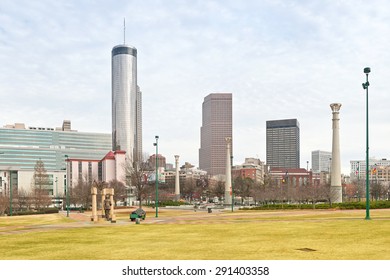 Centennial Olympic Park In Atlanta Georgia, USA